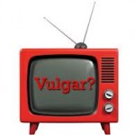 vulgar text on tv