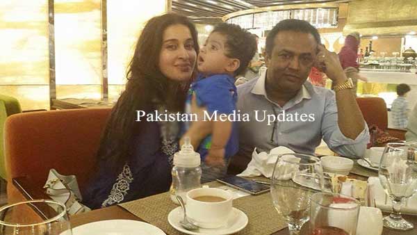 shaista lodhi with second husband