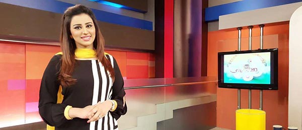 Host and anchor Madiha Naqvi