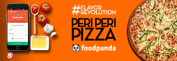 foodpanda PERI PERI Pizza banner image