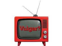 vulgar text on tv