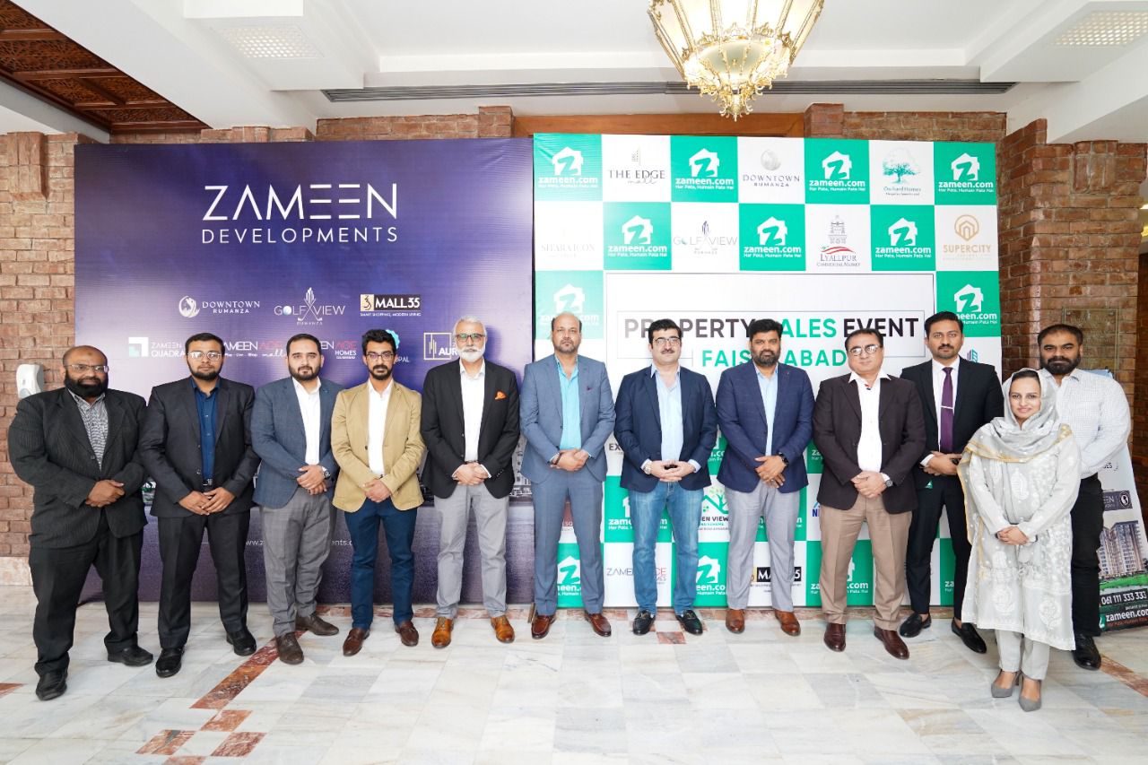 Zameen.com holds successful Property Sales Event in Faisalabad, generates solid deals for projects on display