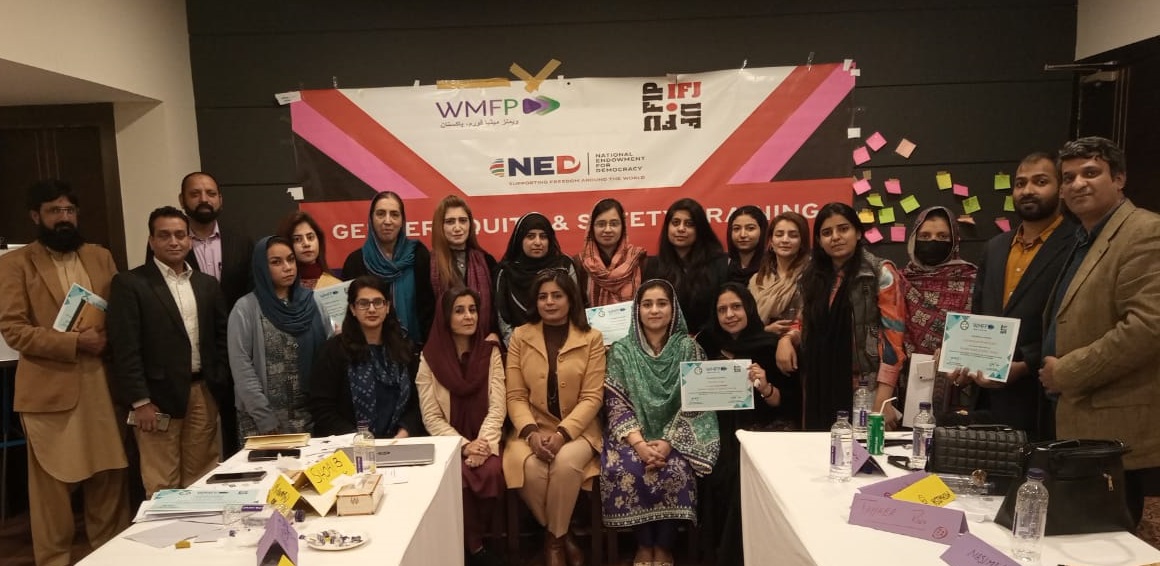 IFJ Workshop held in Islamabad with Focus on Safety and Gender Equality