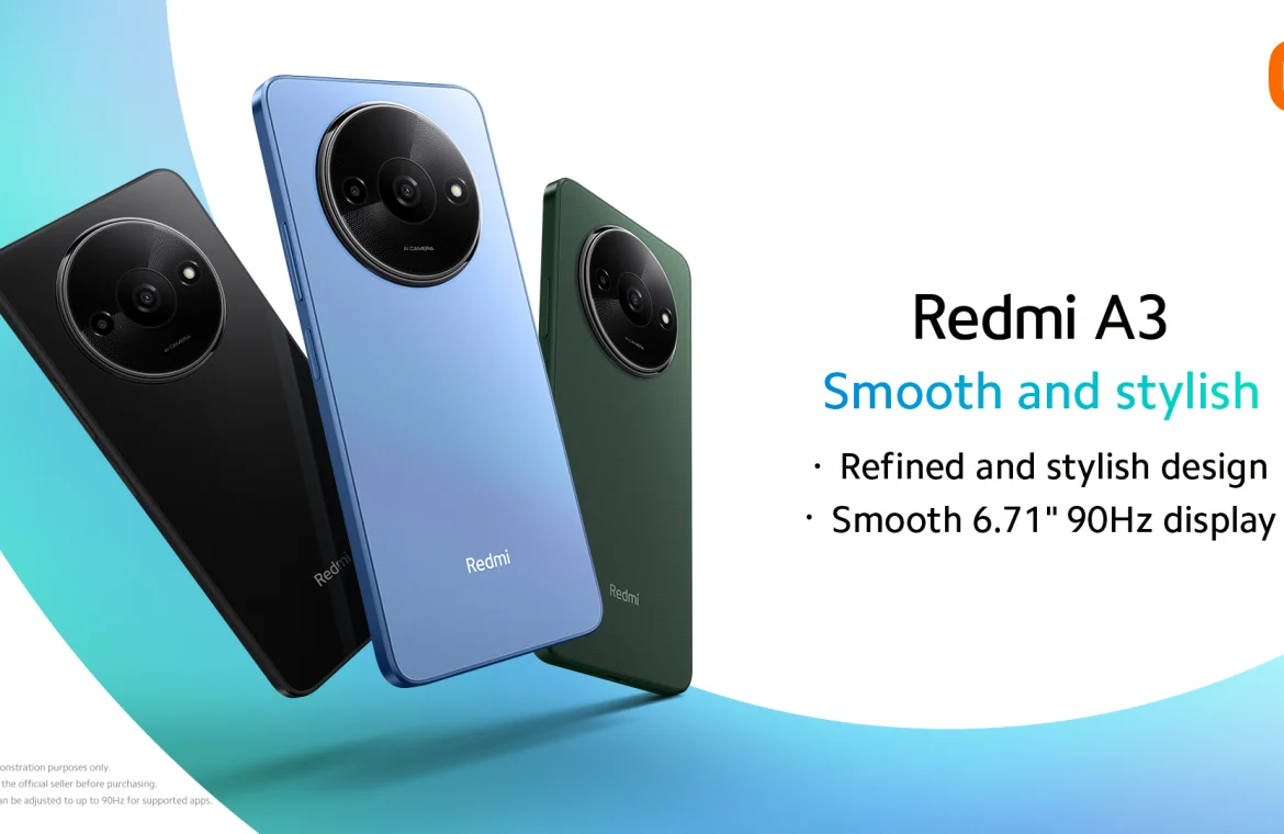 Elevating Smartphone Standards with Xiaomi’s Smooth & Stylish Redmi A3